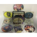 Picture Disc 45rpm Vinyl 7" Records. Here we have a varied selection of vinyl picture disc