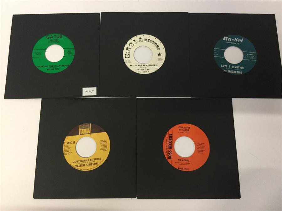 Northern Soul Single Records. As new conditions to include 5 titles: Willie Tee ‘Bring On The