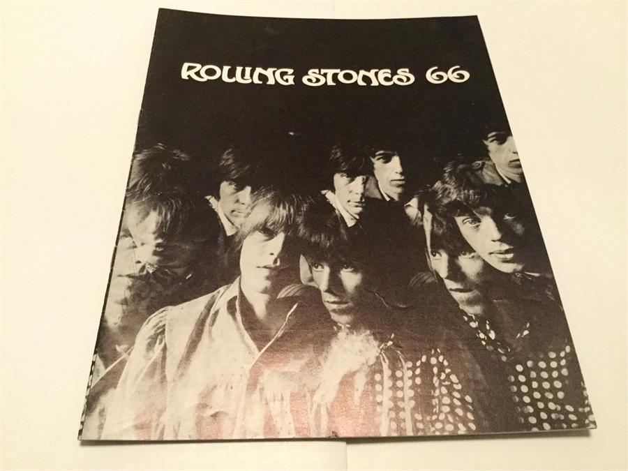 Rolling Stones 1966 UK Tour Programme. (23rd Sept-9th Oct) with support from Ike & Tina Turner (