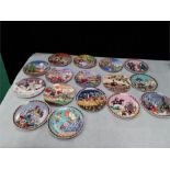 A quantity of Poole Pottery fairy tale plates (sixteen in total).