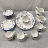 A Royal Doulton “Expressions” tea set.