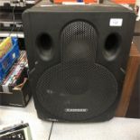 A professional Samson speaker