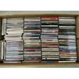 A box of CDs