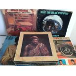 Large collection of vinyl LP Records. To include - Stones - Barry White - Stevie Wonder - Elvis Etc.