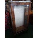 A china display cabinet.