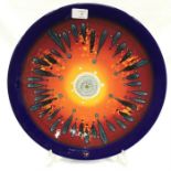 Poole Pottery 16" The Third Millennium collection charger designed by Alan Clarke, limited edition