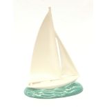 Poole Pottery 814/3 Yacht, 10'' high.
