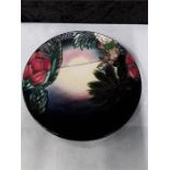 Moorcroft: Dawn of millennium plate 2000 trial piece.