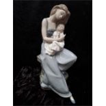 Lladro: My little girl by Nao. (15 inches).