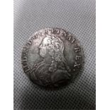 Silver coin. Bust one side reverse and lul fdc et nal sitnomement. (Possible style, not genuine).