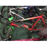 A Townsend mountain bike. 18 speed with a side stand. In general good condition