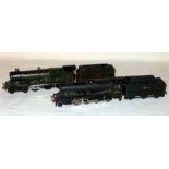 HORNBY DUBLO 3R 2 x BR Locomotives - LT25 Class 8F 2-8-0 # 48158 - Excellent and EDLT20 BR Green 4-