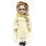 Late 19th/ early 20th century Kammer and Reinhardt / Halbig (Germany) bisque head doll impressed '