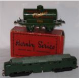 HORNBY DUBLO and O Gauge - Hornby Dublo 2232 BR Green CO CO - fitted with Triang Couplings otherwise