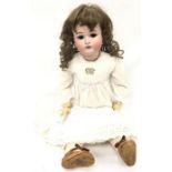 Late 19th/ early 20th century Kammer and Reinhardt / Simon Halbig (Germany) bisque head doll