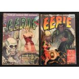 Two Avon Eerie golden age comics: volume 1 issue 1, May-June 1951; volume 1 issue 6, April-May