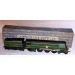 GRAHAM FARISH 00 unrebuilt SR Green West Country 4-6-2 'Plymouth' # 21C103 c1950. Excellent Plus