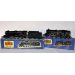 HORNBY DUBLO 3R 2 x BR Black Locomotives - LT25 Class 8F 2-8-0 # 48158 - Good in a Fair Plus Box and