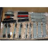 HORNBY DUBLO 3R 20 x D1 Goods Wagons - 8 x BR Goods Wagons, 8 x Bogie Bolsters and 4 x Brake Vans.