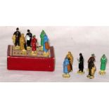 DINKY TOYS 053 Gauge 00 Passengers - 2 x Sets of 6 x Pieces - one Set generally Mint in a Near