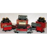 HORNBY DUBLO 2R Goods Wagons x 11 - 4310, 4645, 4646 x 2 with Liverpool Cable Drums and 4652 - all