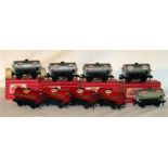 9 x 'ESSO' Tankers - 5 x 4676 - Open Brake x 3 Near Mint Boxed - Closed Brake 1 x Near Excellent