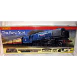 HORNBY R1094 'The Royal Scot' Train Set comprising the Locomotive and Coaches ONLY - BR blue Class