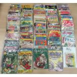 Quantity of assorted comics by Dell, Charlton and others, includes Harvey Joe Palooka, Treasure