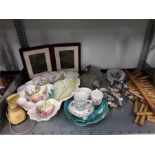 A quantity of mixed china and collectables.