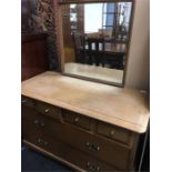 a oak Dressing table.