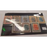 Brunei. 1907 - 1910. Eight mounted mint stamps from set. Cat. £206.