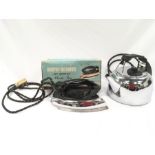 A vintage Morphy Richards Heat Controlled Atlantic iron from 1964 with original box together with