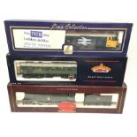 Three OO gauge locomotives: Hornby Top Link R310 BR 4-6-2 Battle of Britain Class 'Lord