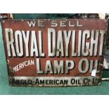 A Royal Daylight Enamel Sign.