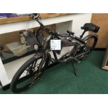 A brand new Wattitud customised electric bike in working order with charger/key.