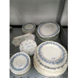 A quantity of Wedgwood Queens Ware china together with Shelley etc.
