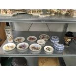 A collection of china to include Aynsley, Wedgwood etc.