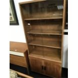 A mid 20th century style bookcase unit.