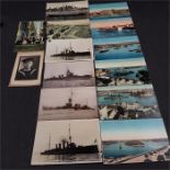 A small quantity of WW1 era postcards.