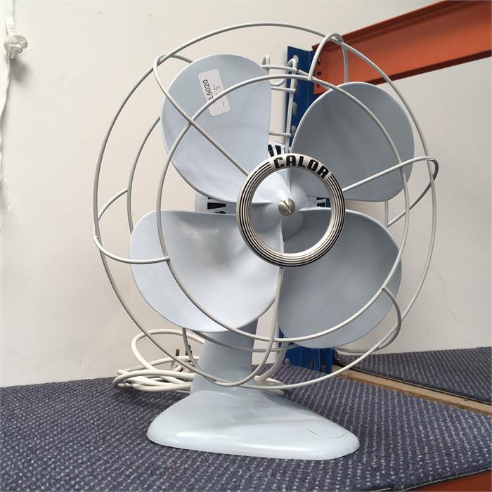 A vintage Calor fan.