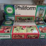 Two boxed children's building items Philips Philiform.