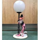 A Pink Panther lamp