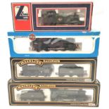 Four Mainline/ Airfix/ Lima locomotives: Mainline #37043 Manor Class 4-6-0 BR green livery 'Lydham