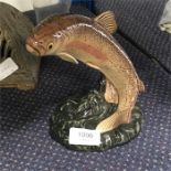 A Beswick trout ornament