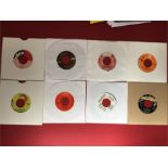 Soulful 7” Vinyl Singles x 8. Great artists to include Bill Bush - Black Box - Jerry Butler - Chi-