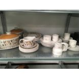 A large quantity of Doulton dinner ware in the Indian Summer and Morning Star patterns.