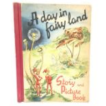 A Day In Fairy Land Story and Picture Book', A3 size children's book by Sigrid Rahmas with