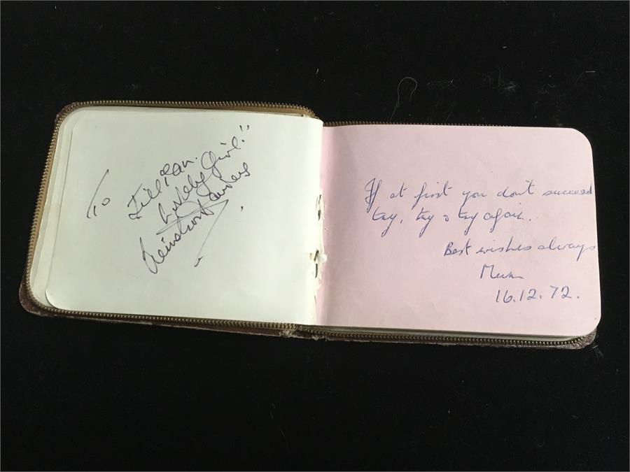 Autograph book - stars of Dad’s Army etc. - Image 2 of 3