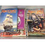 A collection of Meccano magazines, many early editions