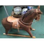 A rocking horse. A/f